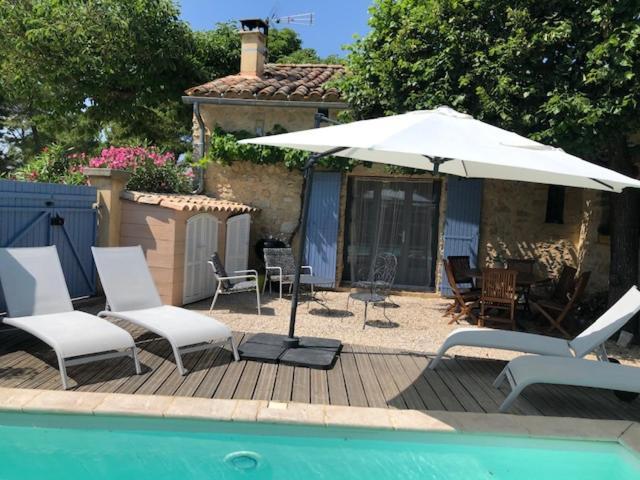 Maison De Plain Pied Pour 4 Pers Piscine Lussan Lussan  Εξωτερικό φωτογραφία