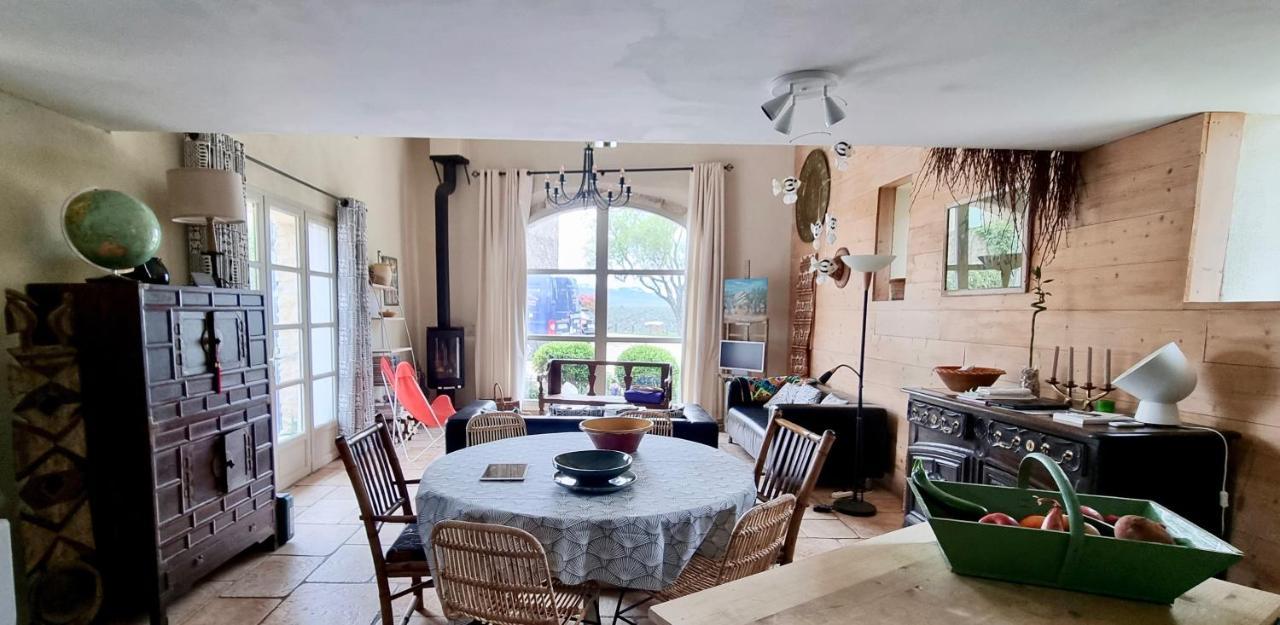 Maison De Plain Pied Pour 4 Pers Piscine Lussan Lussan  Εξωτερικό φωτογραφία